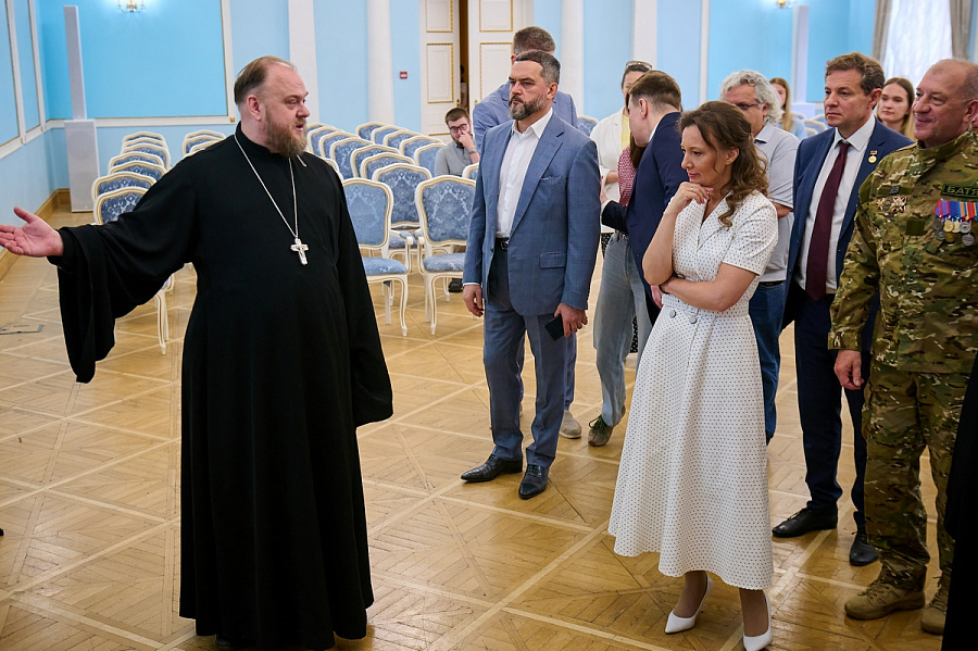 Открытие выставки в честь Патриаршего международного фестиваля спортивных единоборств и боевых искусств «Кубок равноапостольного Николая Японского» в Министерстве спорта Российской Федерации